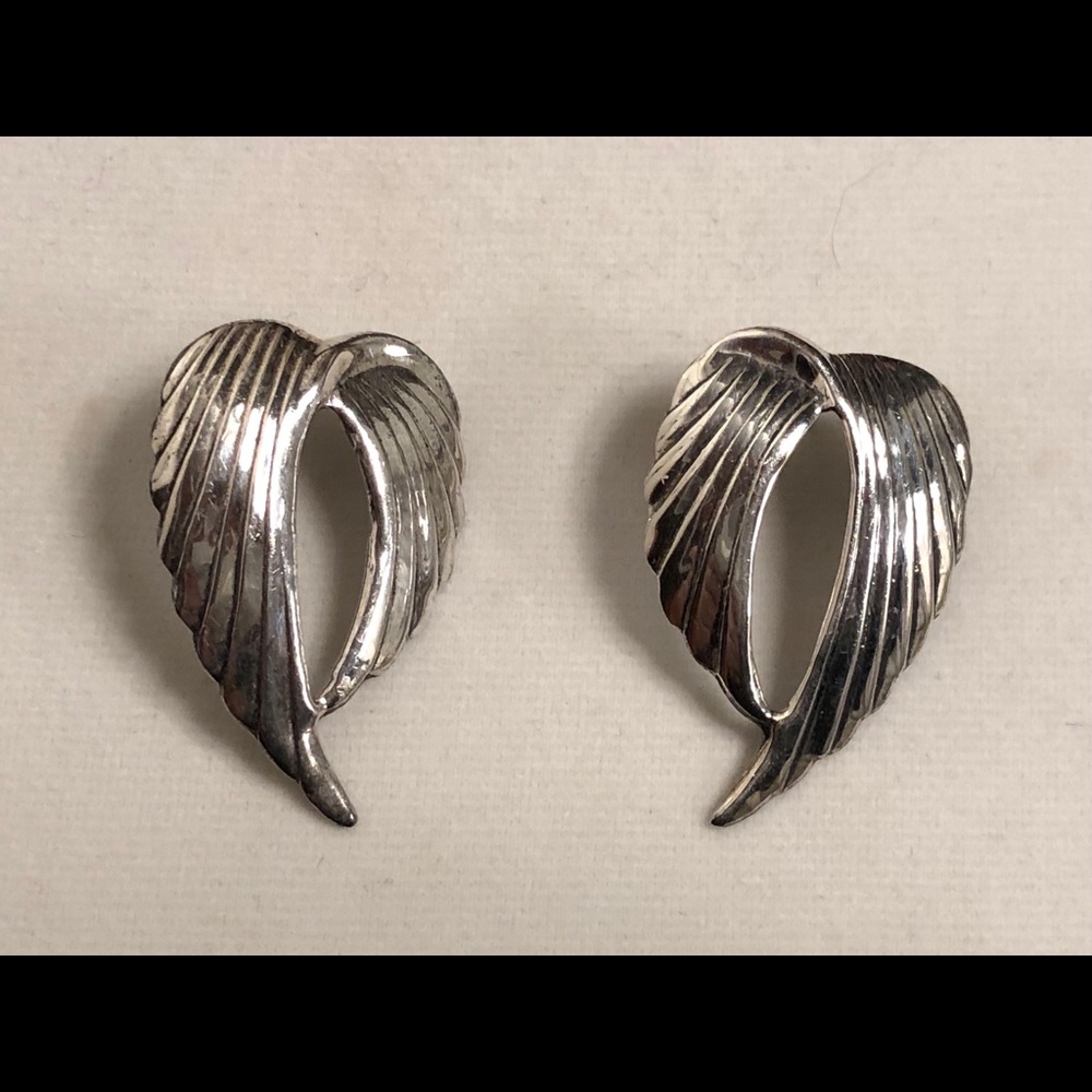 Vintage (1980s) Silver Earrings